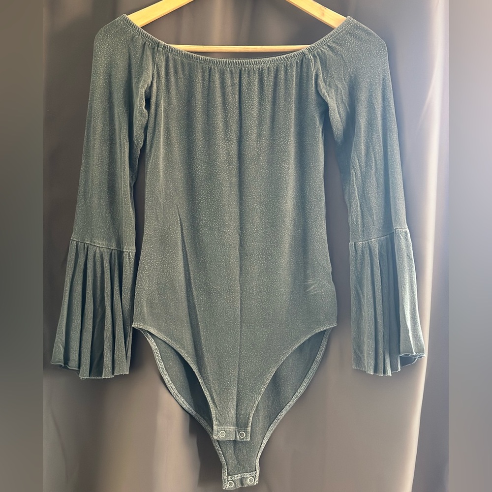 Grey Bodysuit AEO